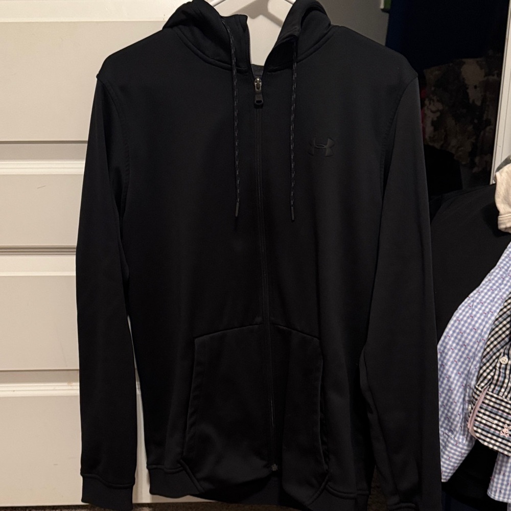 Under Armour Midnight Black Full-Zip Jacket